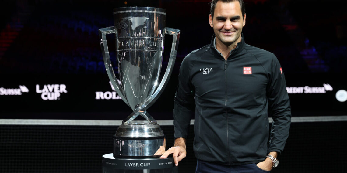 Rogeris Federeris ir Laverio taurė @ Clive Brunskill nuotrauka
