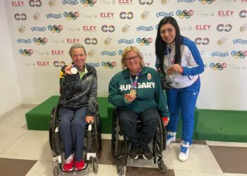 Lietuvos paralimpinės rinktinės šaulė pasipuošė sidabro medaliu