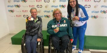 Lietuvos paralimpinės rinktinės šaulė pasipuošė sidabro medaliu