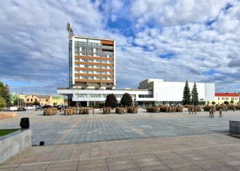 Gausus būrys kariūnų davė priesaiką Tėvynei