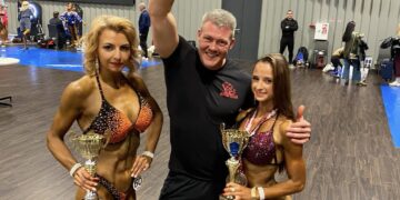 Šakių JKSC bikini fitness sportininkės