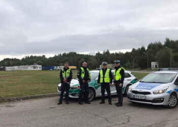 Vykdytas bendras Lietuvos ir Lenkijos pareigūnų patruliavimas