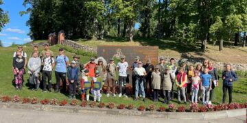 Vyko jaunimo žygis Partizano Juozo Lukšos-Daumanto keliais