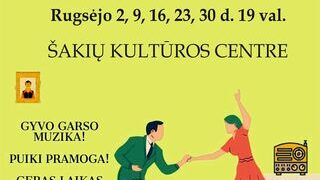 PENKTADIENINIAI ŠOKIŲ VAKARAI