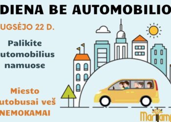 Rugsėjo 22 d. „Diena be automobilio"!