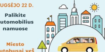 Rugsėjo 22 d. „Diena be automobilio"!