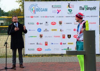 „Bėgam už Marijampolę“ dovana miestui –  stacionari geriamojo vandens gertuvė