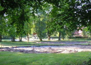 Virbalyje atnaujinami viešosios erdvės sutvarkymo statybos rangos darbai