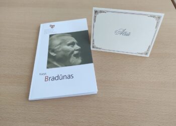 Jauki popietė su poeto Kazio Bradūno dukra