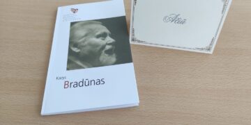 Jauki popietė su poeto Kazio Bradūno dukra