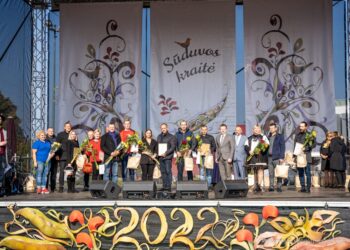 Apdovanojimai derliaus šventės metu