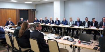 Aptarta bendradarbiavimo per sieną svarba ir nauda