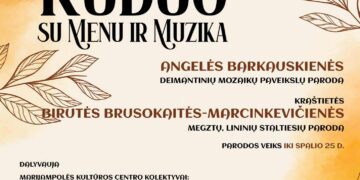 Auksinis ruduo su menu ir muzika
