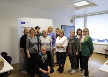 Įteikti mokymų baigimo pažymėjimai