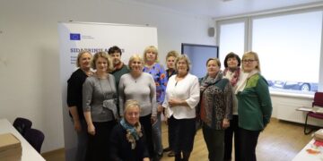 Įteikti mokymų baigimo pažymėjimai