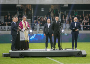 Kauno meras ir LFF atstovas Dariaus ir Girėno stadione