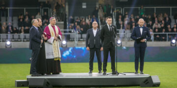 Kauno meras ir LFF atstovas Dariaus ir Girėno stadione