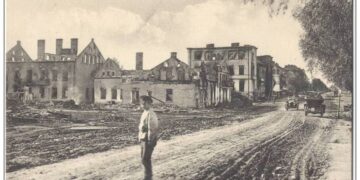 Kybartai pirmojo pasaulinio karo viduryje