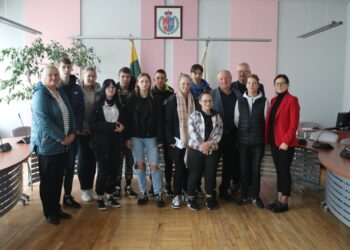 Mokiniai iš Jungėnų lankėsi Kalvarijos savivaldybėje