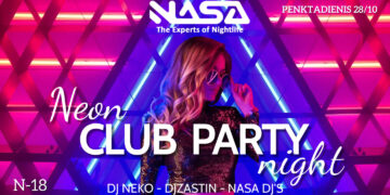 Neon Club Party Night