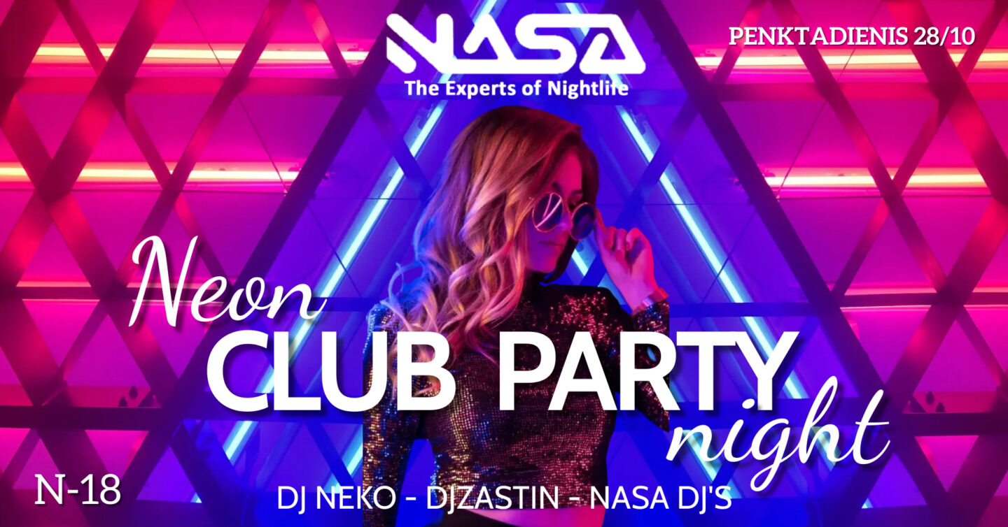 Neon Club Party Night