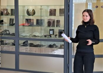 Pristatyta Leonoros Kuisienės meninės knygrišystės darbų paroda