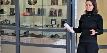 Pristatyta Leonoros Kuisienės meninės knygrišystės darbų paroda