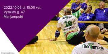 Salės tinklinio sėdint turnyras