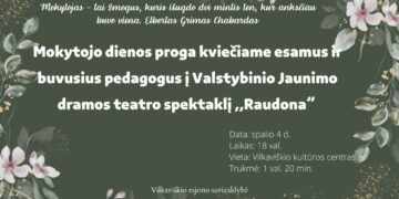 Spektaklis mokytojų dienai