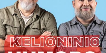 Starkus ir Radzevičius: kelioninio humoro vakaras