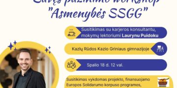 Susitikimas su Laurynu Puidoku