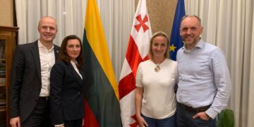 Vilkaviškio savivaldybės vadovas lankosi Sakartvele