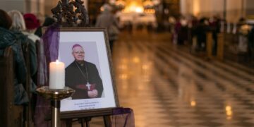 Vilkaviškio vyskupo Juozo Žemaičio (MIC) mirties metinių minėjimas Marijampolėje