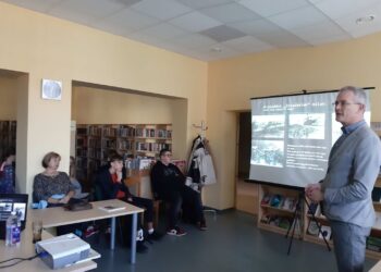 Vilkaviškyje vyko susitikimas su rašytoju Mindaugu Miliniu