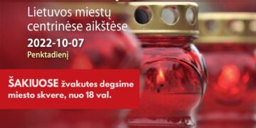 Žvakučių akcija organų donorams pagerbti