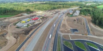 Suvalkų – Budzisko Via Baltica atkarpa bus baigta iki gruodžio mėnesio