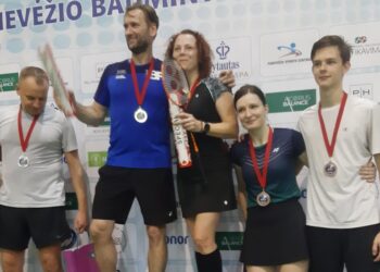 Kazlų Rūdos sporto centro badmintonininkas Matas Revinskas iš Aukštaitijos grįžo su apdovanojimu