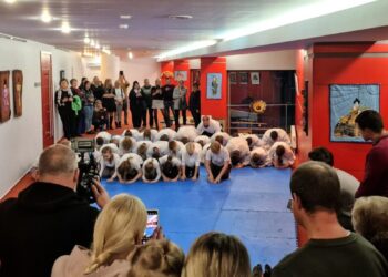 Aikido mokyklos „Aikivaras“ dešimtmečio paminėjimas – parodų atidarymai, arbatos gėrimo ceremonija ir aikido pasirodymai