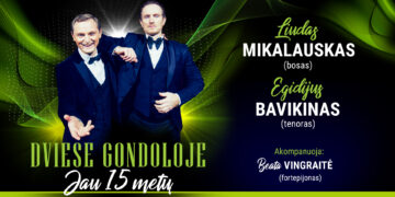 Koncertas „Dviese gondoloje”