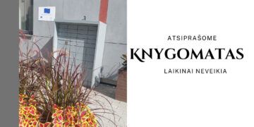 Laikinai neveikia bibliotekos knygomatas