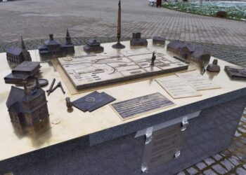 Įrengtas senojo Vilkaviškio miesto maketas