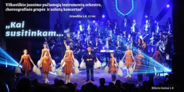 Vilkaviškio jaunimo pučiamųjų instrumentų orkestro koncertas