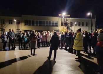 Kalvarijiečiai leidosi į ekskursiją po naktinį miestą