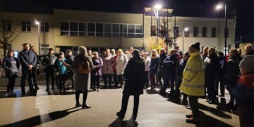 Kalvarijiečiai leidosi į ekskursiją po naktinį miestą