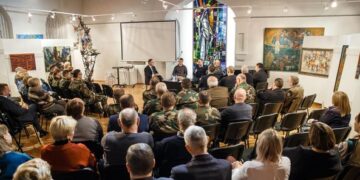 Marijampoliečiai diskutavo kuo karas Ukrainoje tampa pamoka Lietuvai