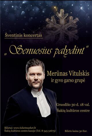 Merūno Vitulskio šventinis koncertas
