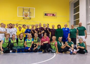 Mokytojų futbolo turnyro dalyviai