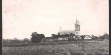 Naumiesčio šventovė 1914 m.