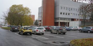 Nuo šiol dar patogesnė infrastruktūra Marijampolės ligoninės teritorijoje