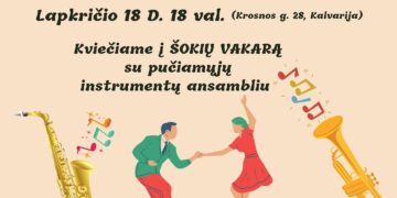 Šokių vakaras Kalvarijoje